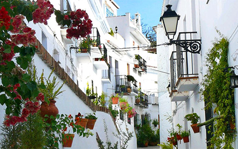 White villages in La Axarquía