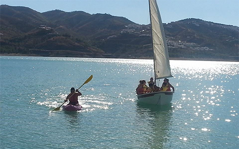 Deportes náuticos Pantano La Viñuela