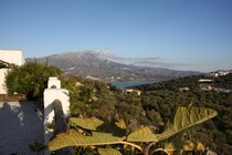 Vue du lac depuis Casas de Cantoblanco