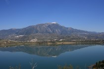 Pantano de La Viñuela y Sierra Tejeda