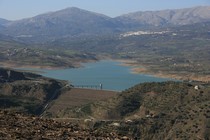 Vista del Pantano de La Viñuela