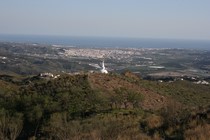 Vista de la costa de Torre del Mar